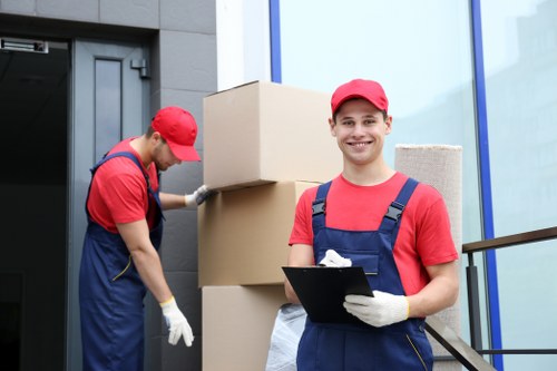 Removal team supporting a home move in Surrey