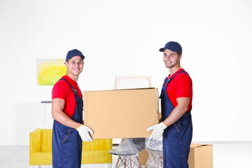 Surrey moving van covering town and village moves