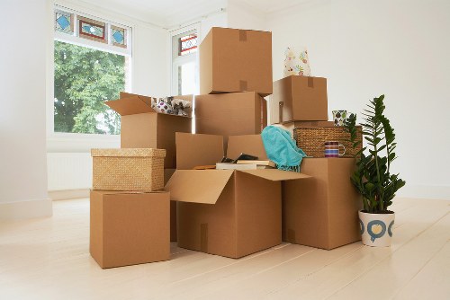 Removal van supporting a Surrey property move