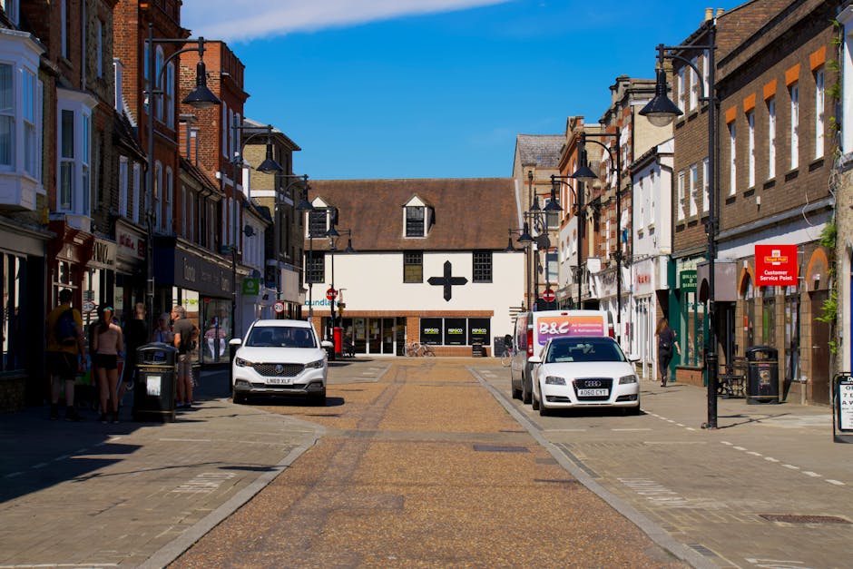 GU1 Guildford high street shop removals Surrey